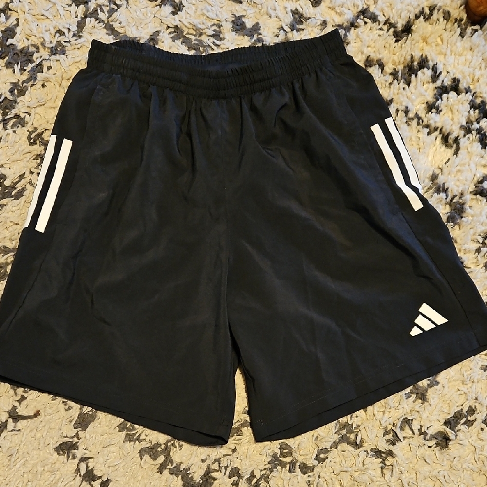 Adidas Men's Black Running Shorts